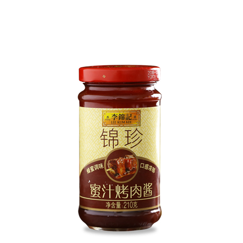 李锦记锦珍蜜汁烤肉酱210g牛排烧烤意面烘焙酱料调料酱披萨酱