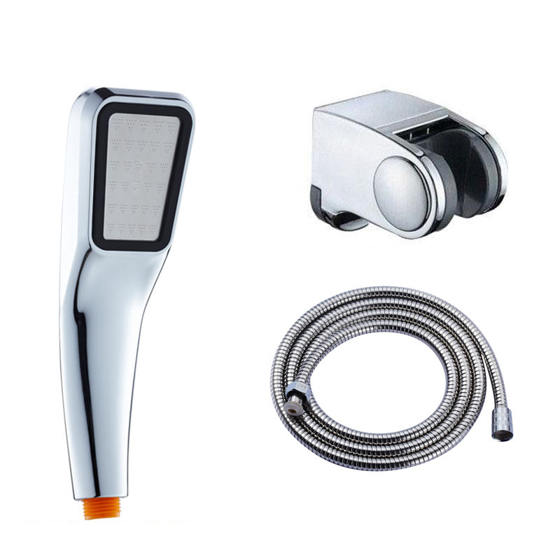 家柏饰 手持喷头 增压淋浴花洒 沐浴喷头 花洒喷头 300孔增压(三件套)
