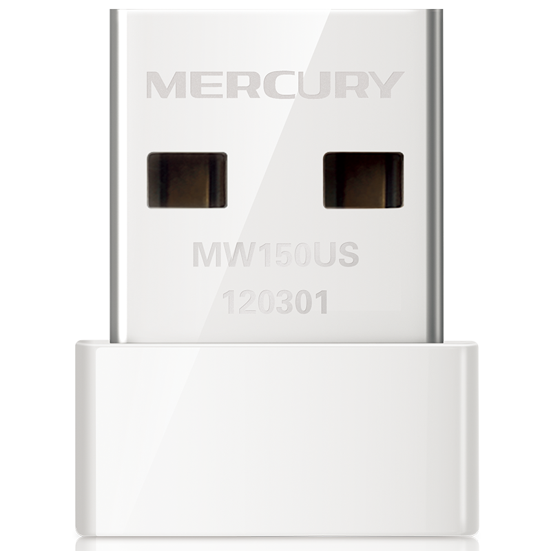 水星（MERCURY）MW150US USB无线网卡  迷你mini随身wifi接收器发射器 台式机笔记本电脑通用 win10免驱