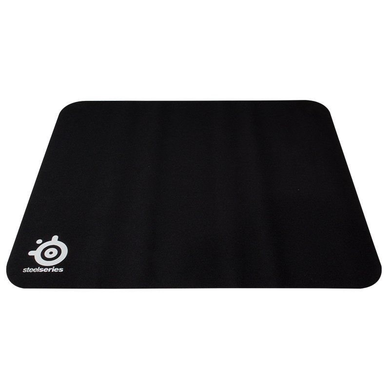 赛睿 (SteelSeries) QcK Large 黑色 防滑橡胶基底 鼠标跟踪 超低响应高度 电竞游戏鼠标垫