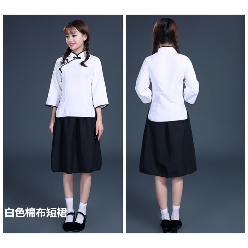 玺柠xining五四青年装女装中山装男班服民国风女装民国学生装女服装