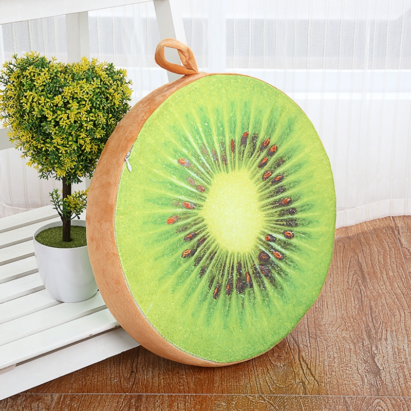 荧绿 猕猴桃 直径39cm厚7cm双面图案