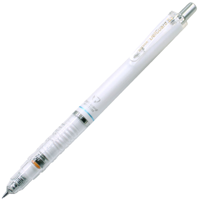 ZEBRA 斑马牌 斑马 防断芯自动铅笔 MA85 白色 0.5mm 单支装