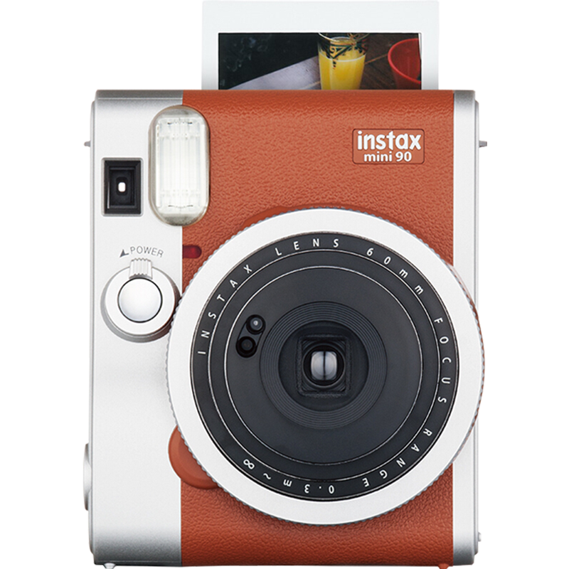 富士instax立拍立得一次成像相机mini90棕色价格走势怎么样？