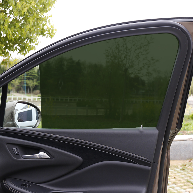 窗户遮阳贴膜汽车前挡风玻璃遮阳膜隔热静电太阳膜用品不影响车窗升降