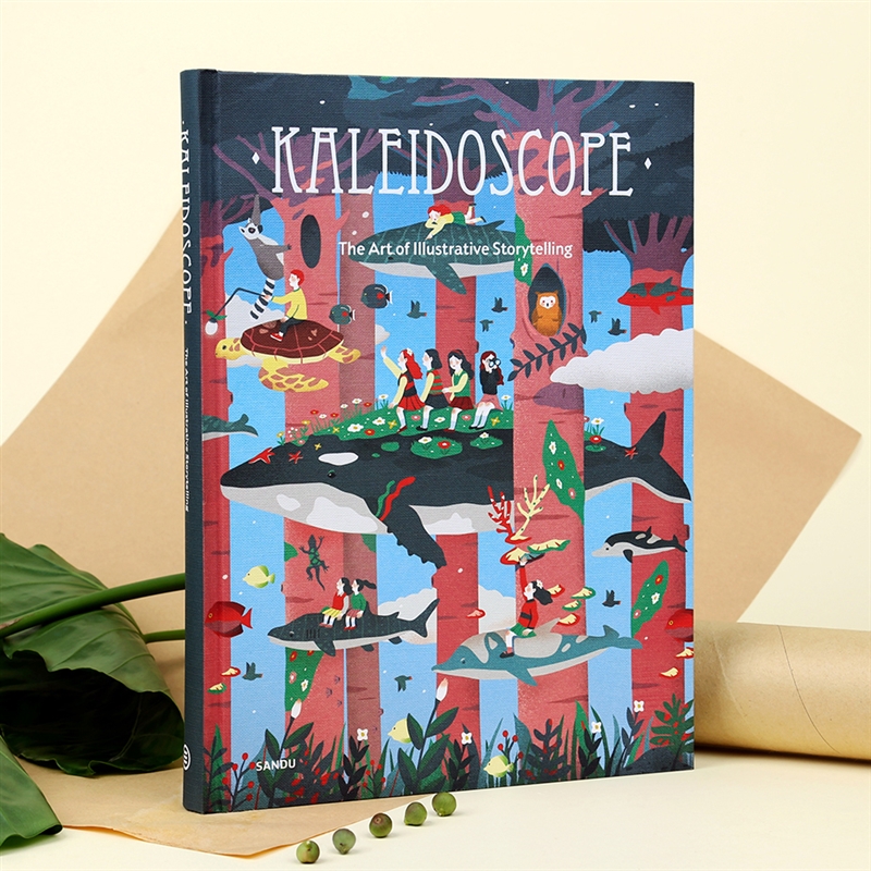 Kaleidoscope 缤纷视界 艺术卡通美术人物插画画册画集素材作品集 看得见故事的插画设计书籍