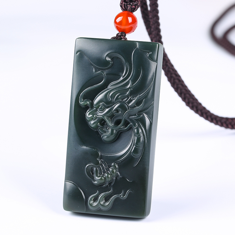 玉友生肖龙玉坠