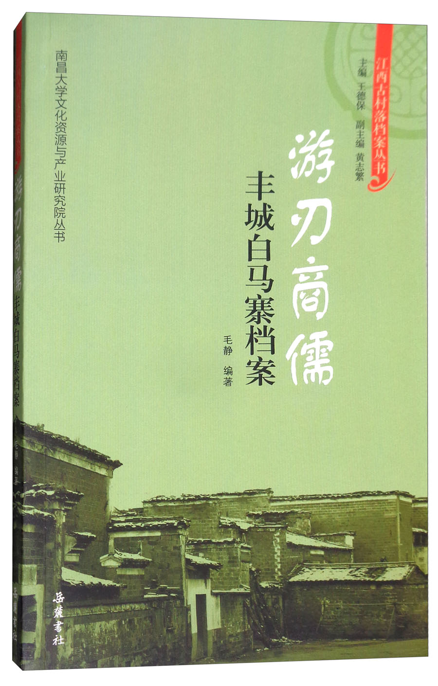 游刃商儒：丰城白马寨档案/江西古村落档案丛书，南昌大学文化资源与产业研究院丛书