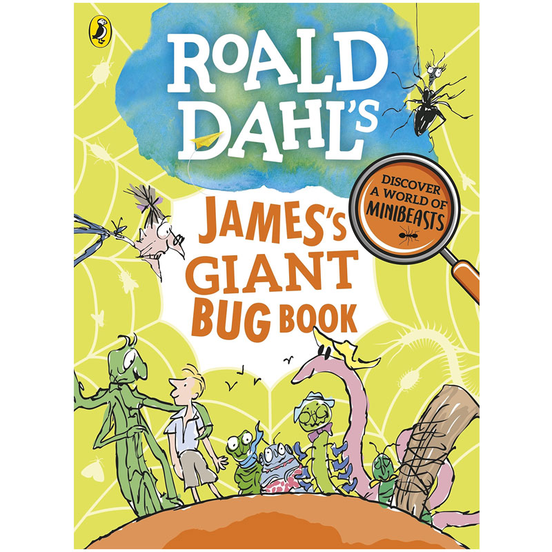 【现货】詹姆斯的昆虫大书roald dahl英文原版英语绘本儿童故事书