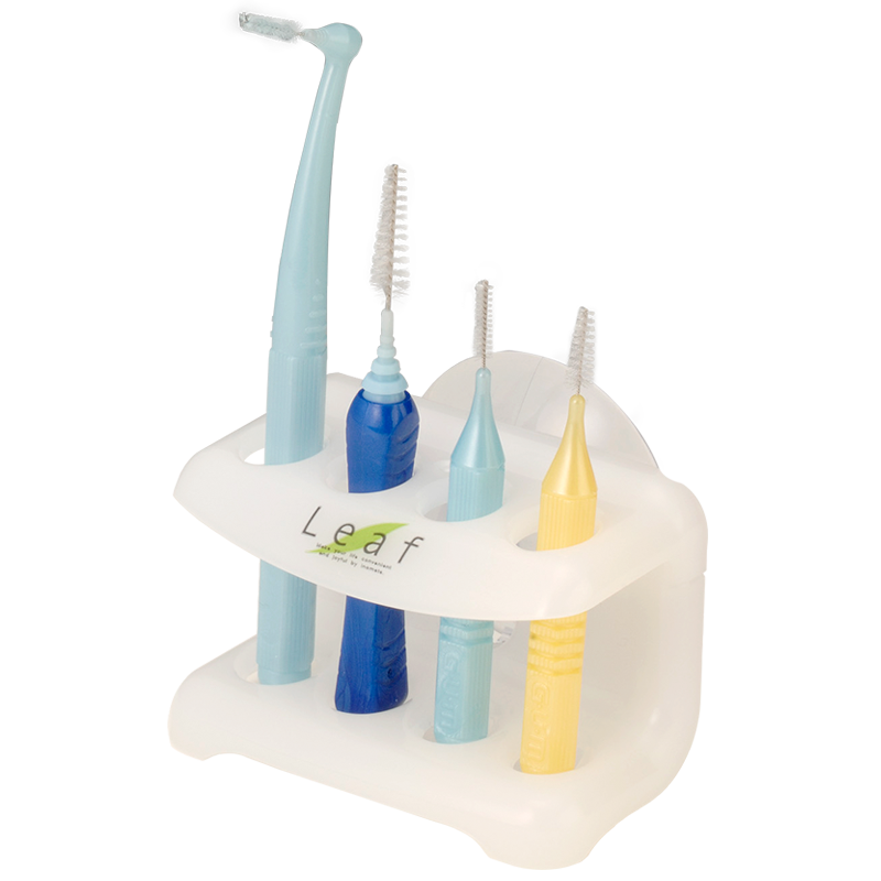 刷收纳架卫生间挂壁式置物架免打孔吸盘家用简约牙齿缝隙刷收纳支架