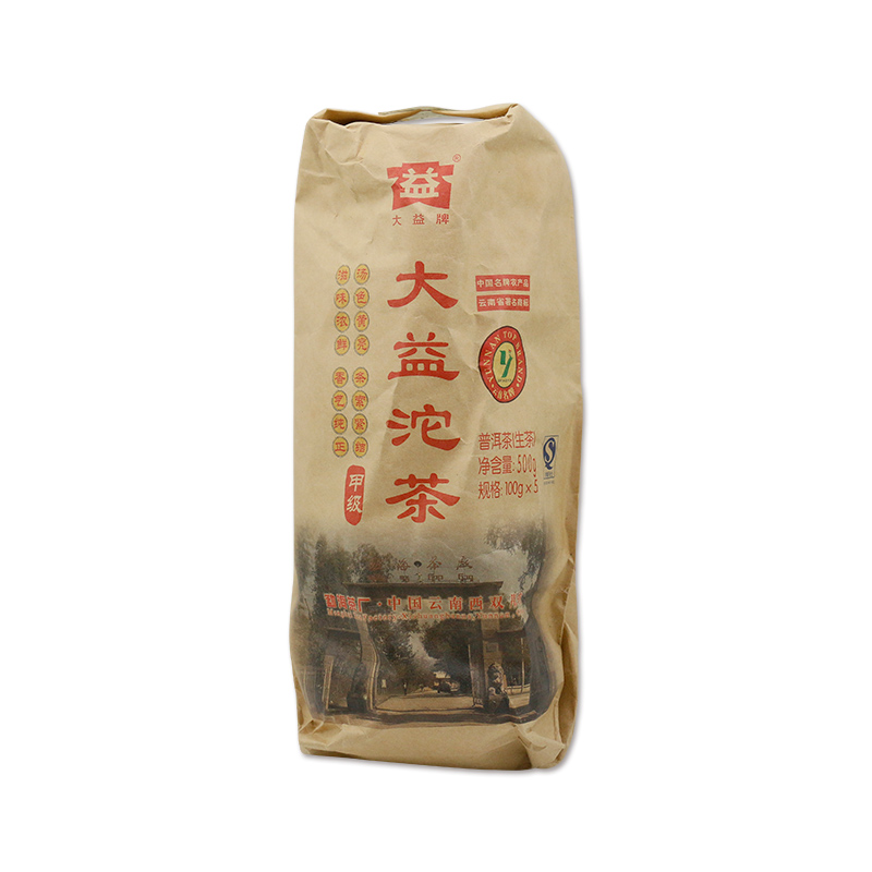 大益普洱茶 生茶 2009年甲级沱  甲级沱茶生茶 大益沱茶 500克 /条 内含5小沱 一条