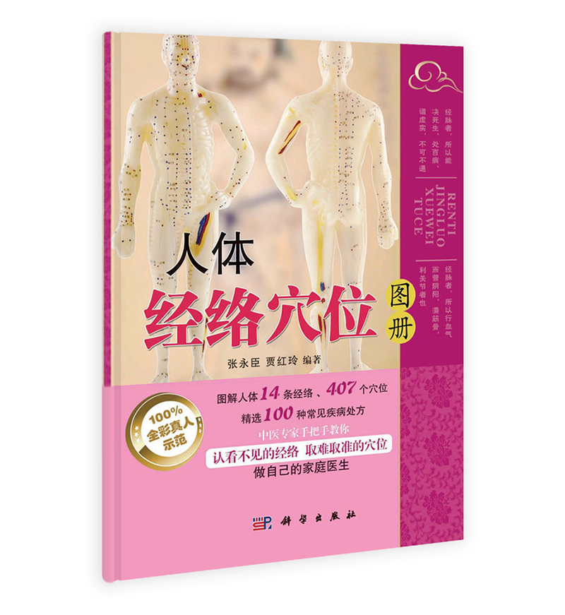 人体经络穴位图册