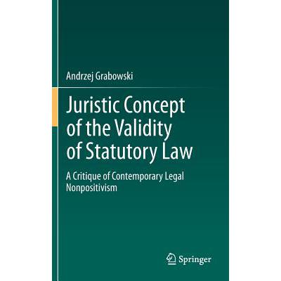 预订 Juristic Concept of the Validity of Statutor...
