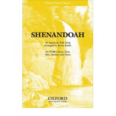 预订 shenandoah: ttbb vocal score