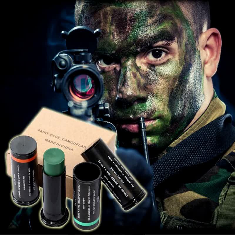 天窗(sky  window) 户外迷彩伪装油 丛林三色迷彩油野外cs仿生面部