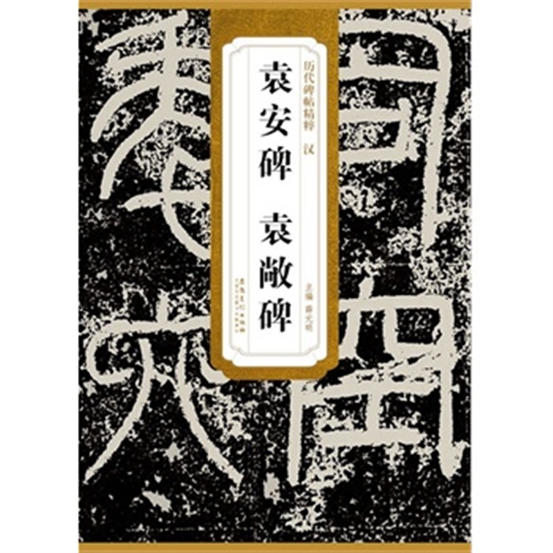 历代碑帖精粹 汉 袁安碑 袁敞碑 正版图书籍