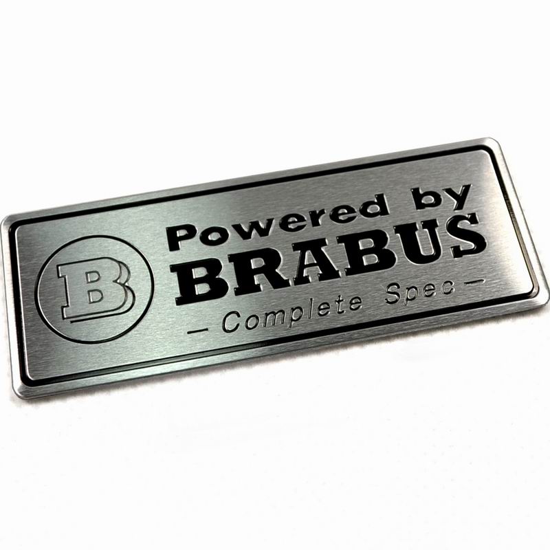 de奔驰改装巴博斯brabus汽车车标车贴标贴铭牌翼子板标牌尾标贴车身贴