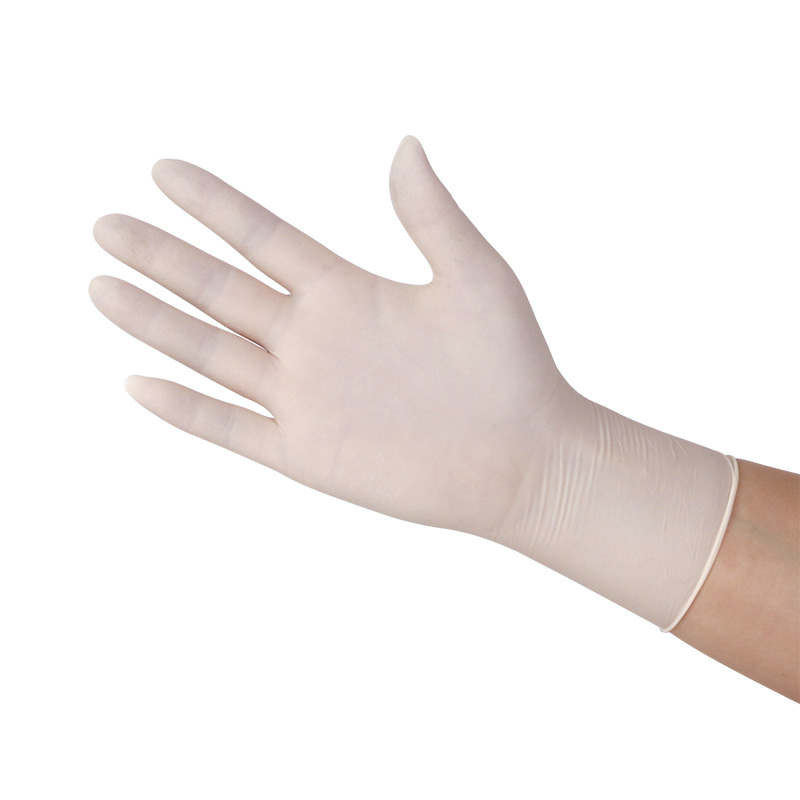 医用检查手套一次性橡胶牙科实验室使用橡胶手套 10副装 s