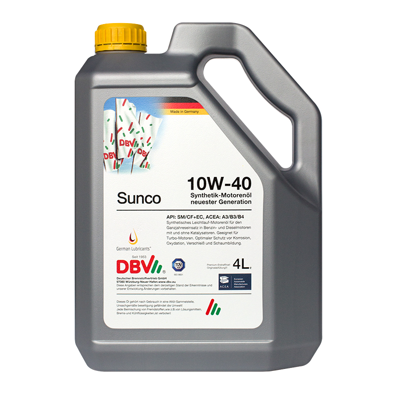 羿龙dbv汽车机油半合成sm级10w-40汽机油发动机润滑油进口机油4l