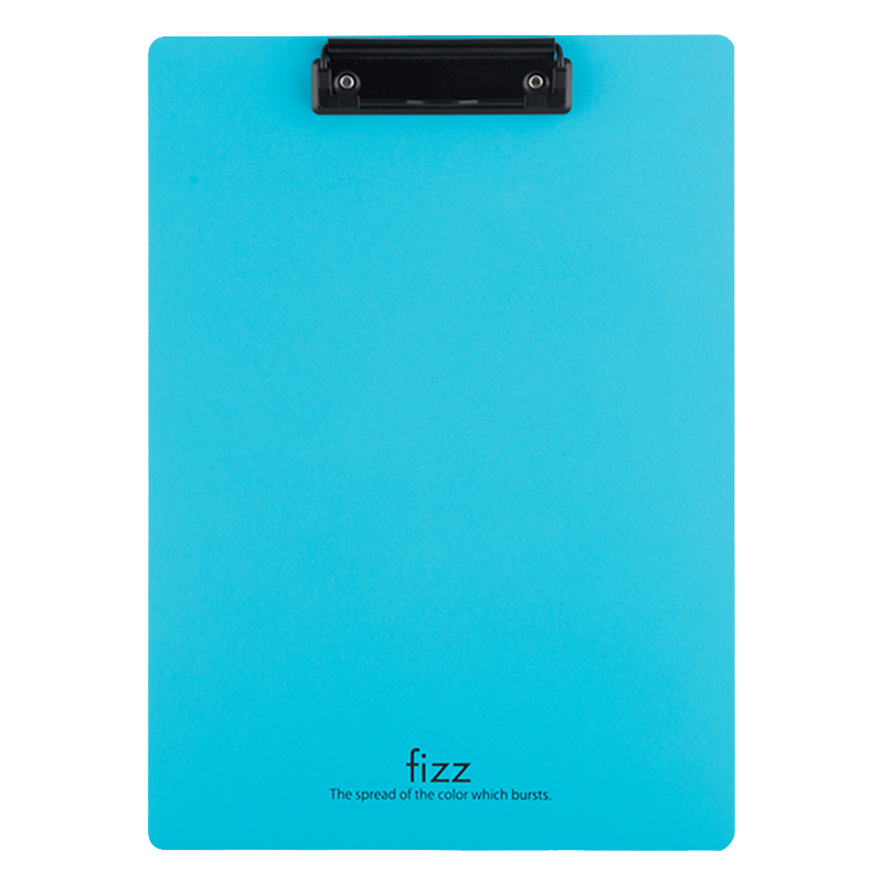 飛茲(fizz)高質(zhì)感A4加厚PP書寫板夾/寫字墊板/硬文件夾板/辦公用品/學(xué)生文具 天藍(lán)A6383