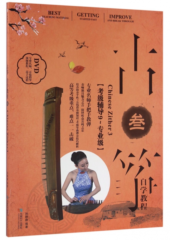 古筝自学教程(附光盘3考级辅导9-专业级)