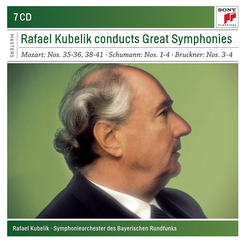 【中图音像】库贝力克 rafael kubelik:莫扎特/舒曼/布鲁克纳交响曲