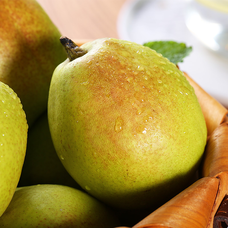新疆库尔勒香梨6粒单果80-100g以上一斤能有几个？