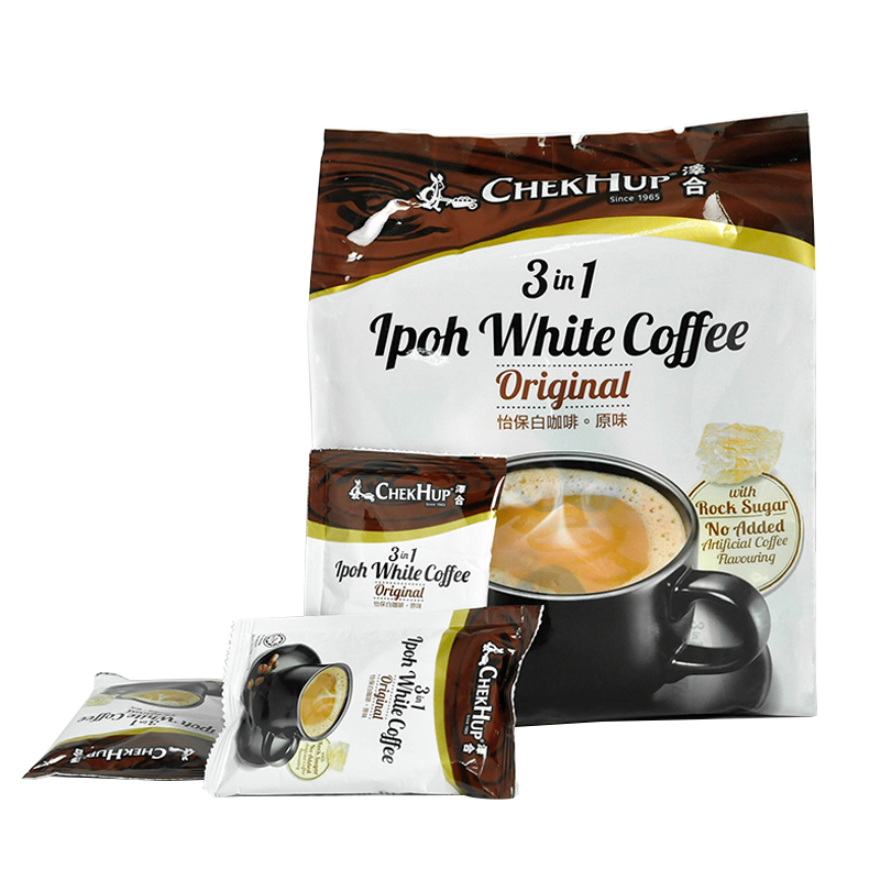 ChekHup/泽合/怡保白咖啡/马来西亚进口三合一原味速溶咖啡600g