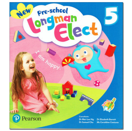 英文原版 朗文幼儿英语教材 New Pre-school Longman Elect 5 大班上册
