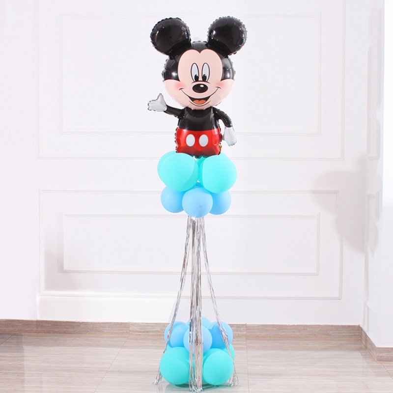 硕  宝宝儿童周岁生日派对布置装饰用品满月酒百日宴气球套餐立柱路引