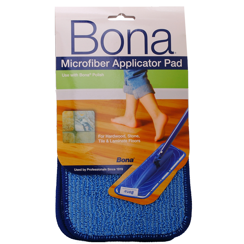 博纳 Bona除尘清洁垫超细海藻纤维拖布易清洗不掉毛不掉线原装替换布清洁墩布拖布