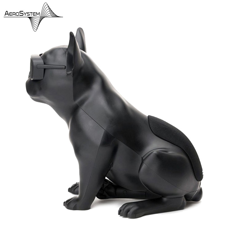 AERO SYSTEM法国官方斗牛犬无线蓝牙音响低音炮手机便携电脑桌面音箱音响(JARRE) AeroBull XS1斗牛犬音箱-黑色