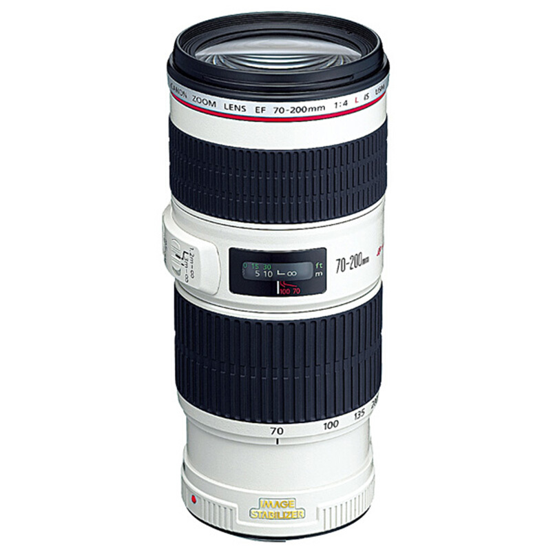 佳能(canon) ef 70-200mm f/4l is usm 远摄变焦镜头 小小白防抖 小