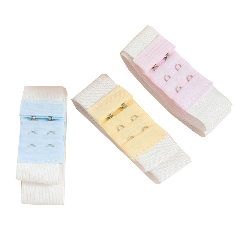 虎洋洋（HuYangYang） 婴儿尿布扣 宝宝棉尿布带 可调节 新生儿尿片固定带绑带 三条颜色随机