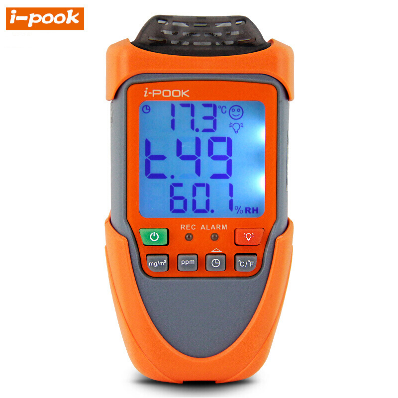爱博翔(i-pook)装修家用室内甲醛仪器pk73b/c空气质量检测仪便携甲醛