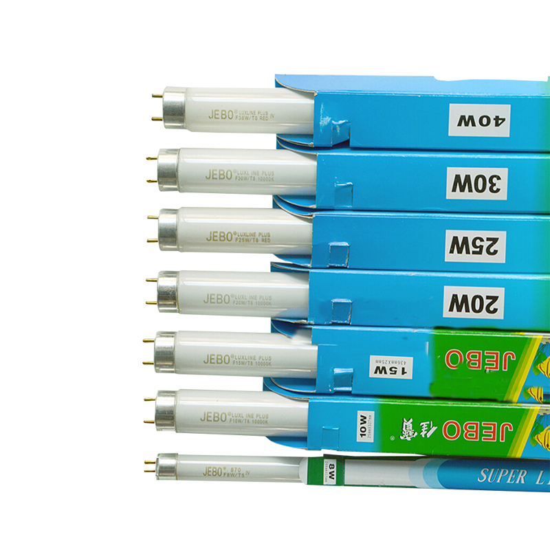 佳宝(jebo)日光管水族箱鱼缸灯管水草缸海淡水白光卤素珊瑚蓝红照明