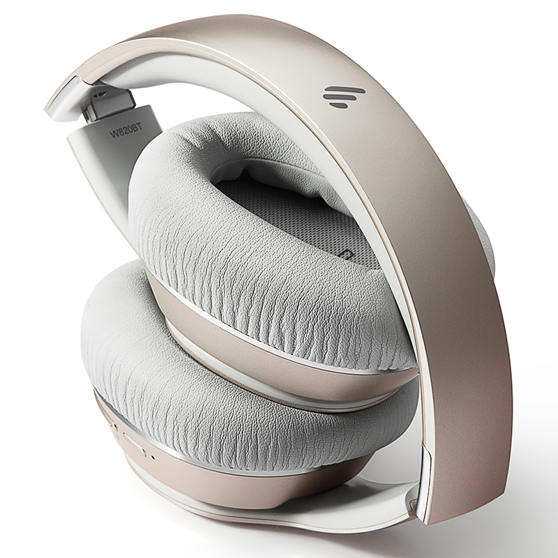 漫步者（EDIFIER）W820BT 头戴式立体声蓝牙耳机  无线耳机 音乐耳机 手机耳机 通用苹果华为小米手机 金色