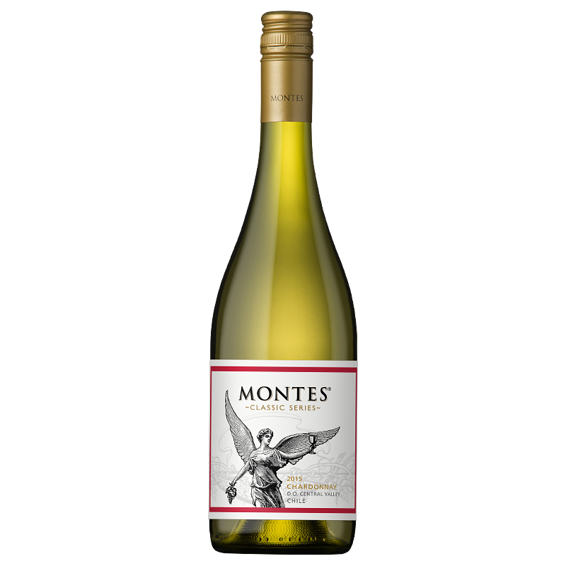 MONTES 蒙特斯 经典 中央山谷霞多丽干型白葡萄酒 750ml