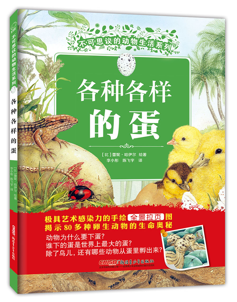 [正版图书]不可思议的动物生活系列:各种各样的蛋