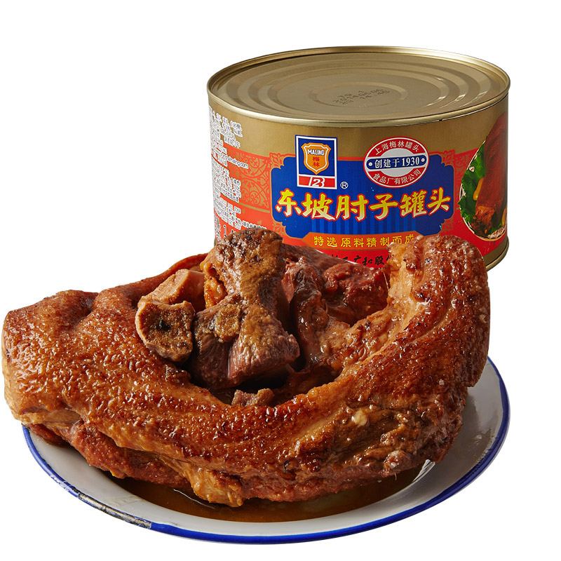梅林 东坡红烧肘子肉1400g罐头即食猪蹄肉制品菜(须自行配备开罐器)