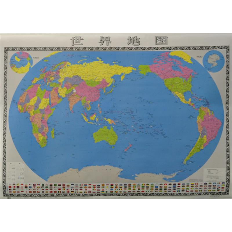 2016世界覆膜地图
