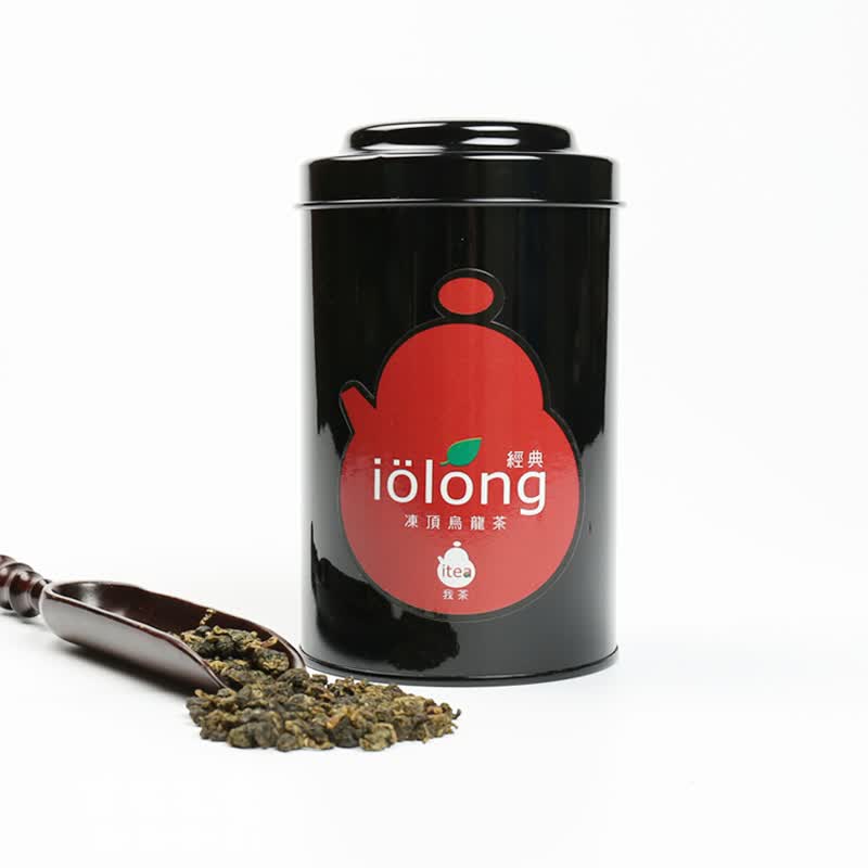我茶(itea)经典冻顶乌龙茶150g罐装炭韵回甘鹿谷乡浓郁花果香台湾高山