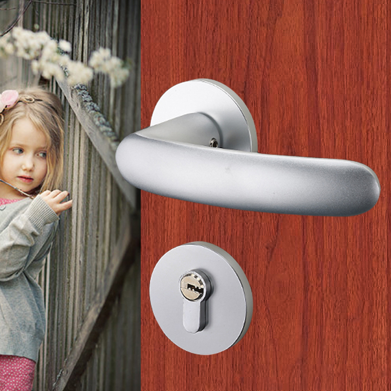 梅花(blossom)不锈钢球形锁 办公教室浴室储物室房门锁5831通用双舌