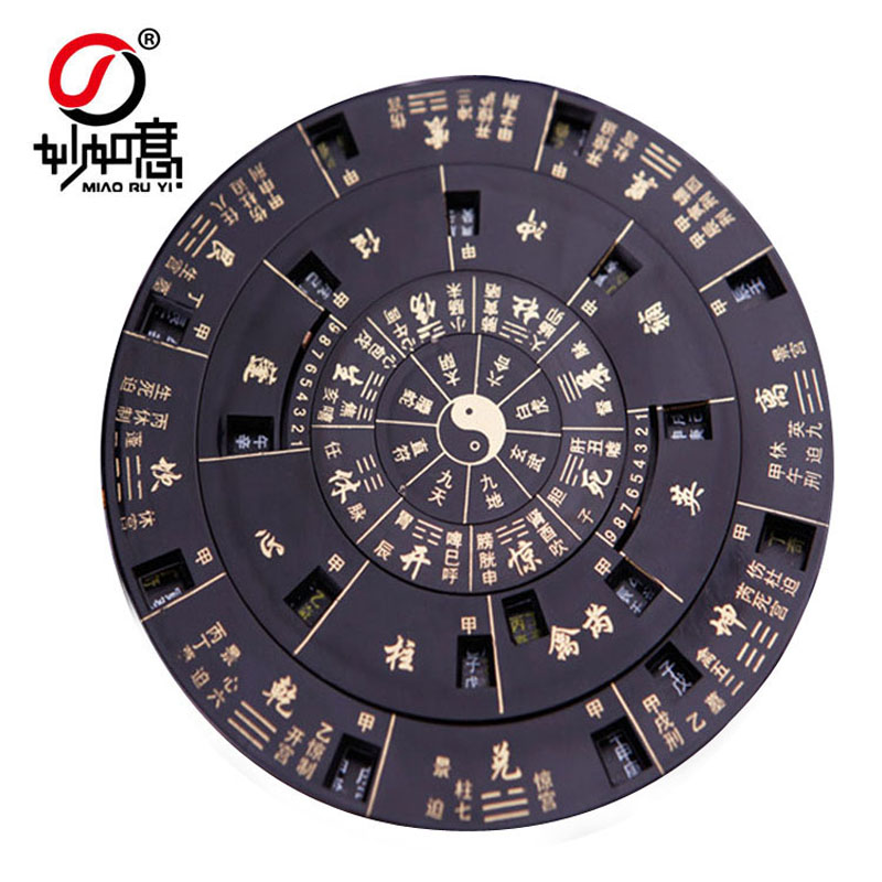 妙如意 奇门易经活解多用转盘综合盘实用组合多用法指南针用品