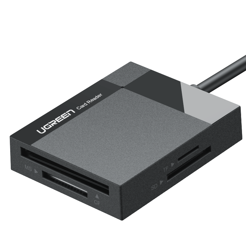 百亿补贴:绿联(UGREEN) 多功能合一读卡器USB3.0高速支持SD TF CF MS相机行车记录仪监控手机内存储卡 USB3.0【多卡多读】0.5米45.89元