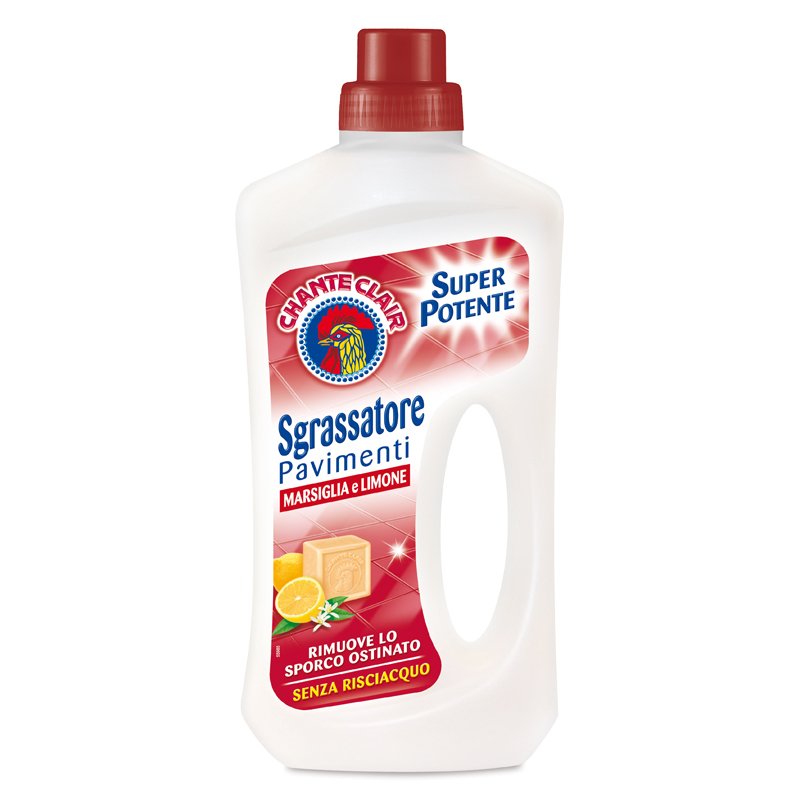 CHANTECLAIR大公鸡管家地板清洁剂瓷砖复合地板清洁剂 意大利原装进口 地板清洁剂 750ml（柠檬香型）