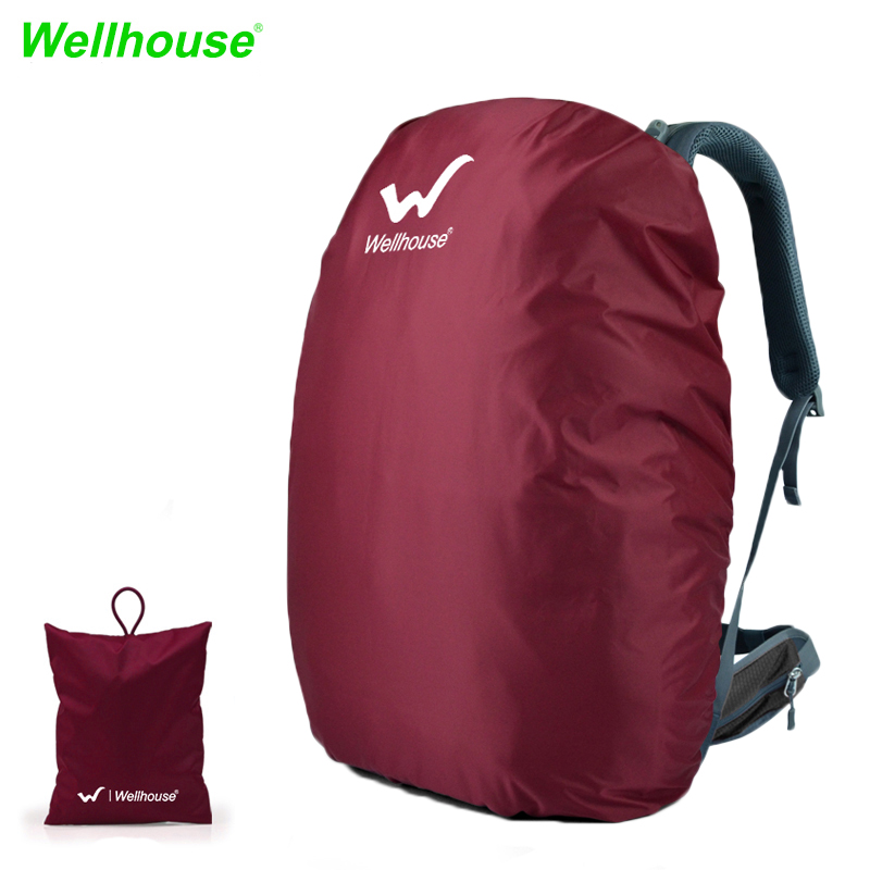 wellhouse背包防雨罩户外防水防尘适用25-40l 酒红