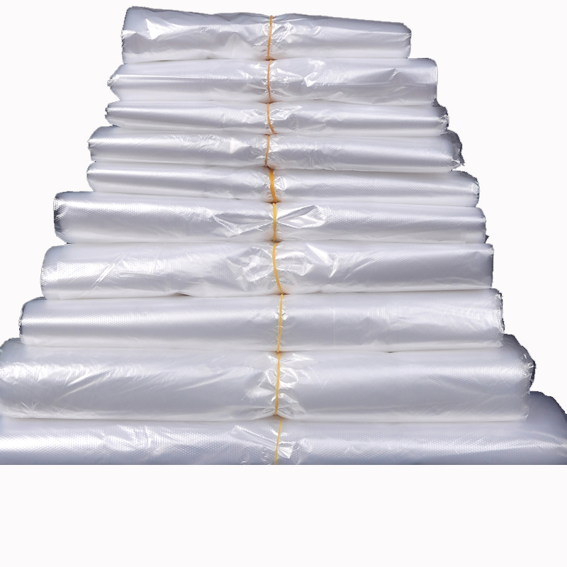 心容 透明塑料袋白色胶袋背心袋加厚塑料袋水果袋打包袋食品打包袋 A厚【23*36】3050个 透明