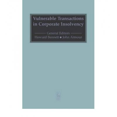 预订 Vulnerable Transactions in Corporate Insolvency