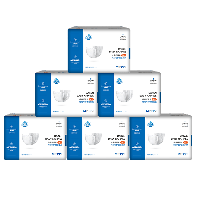 ������Baken����ֽ��ƬM132Ƭ(6-11kg)�к�Ӥ����ʪ͸����ˬ��ճ����Ƭ������